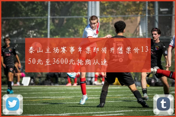 泰山主场赛事年票即将开售票价1350元至3600元抢购从速